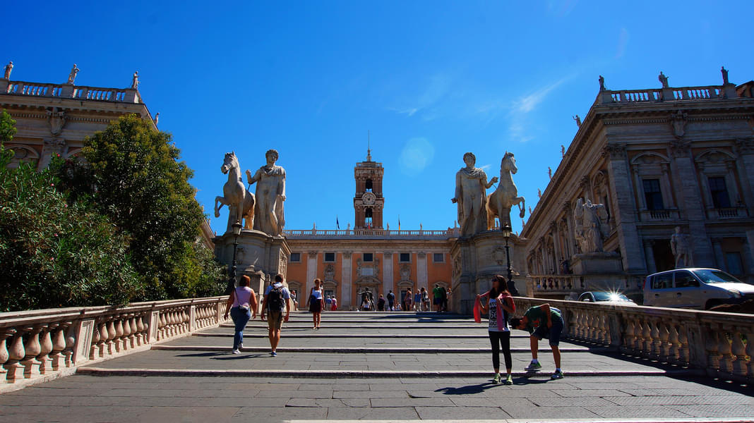 Visit the Capitoline Museum, known as the oldest art museum in the world