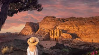 Step into past as you explore the Nabatean Red Rose city of Petra