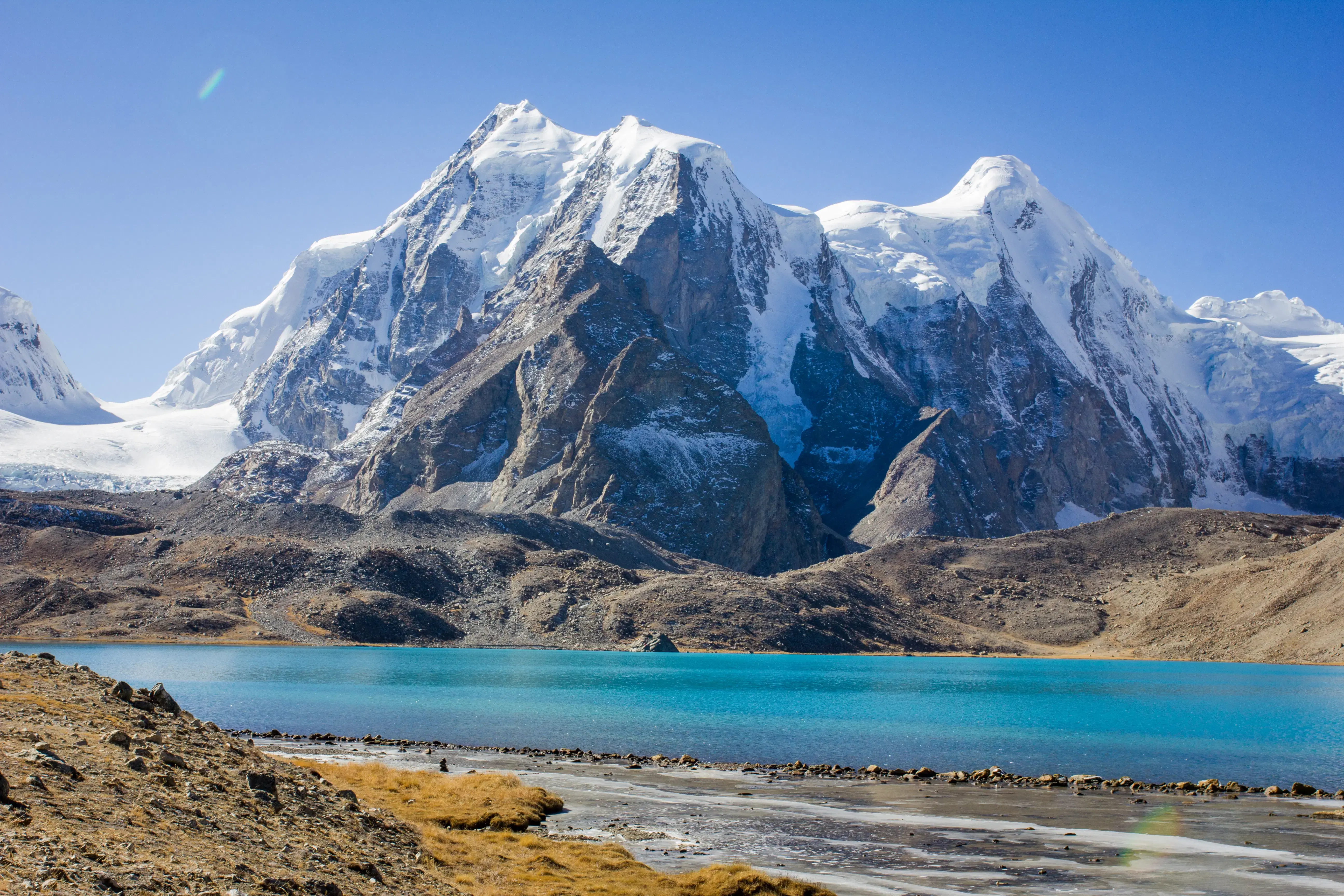 Gurudongmar Lake in Sikkim