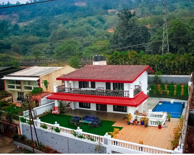 A Luxurious Bungalow With Serene Mountain Views In Lonavala Image