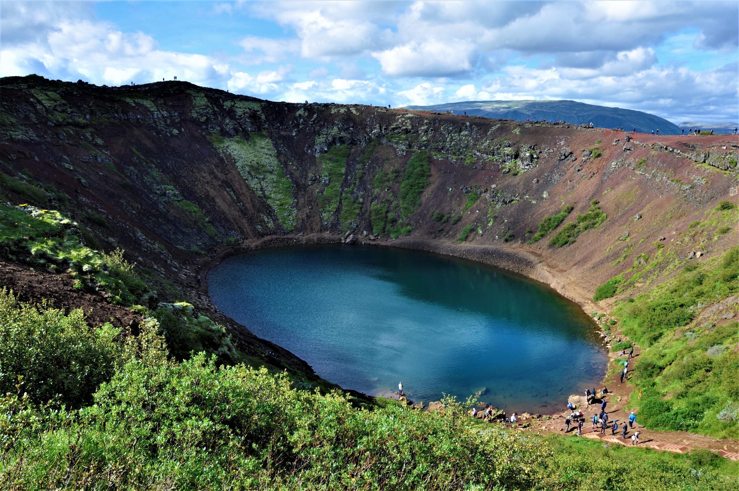 Kerid Crater, Iceland Overview