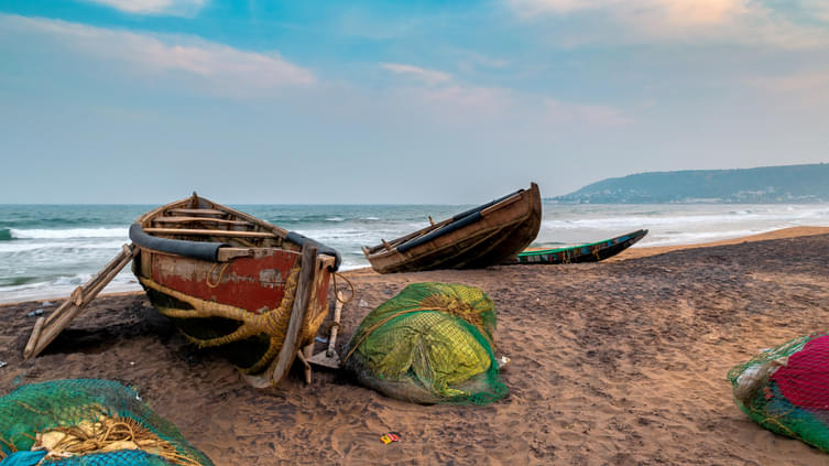 places to visit visakhapatnam Bheemili Beach