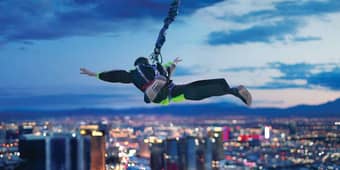Jump from 829 feet above the Las Vegas Strip