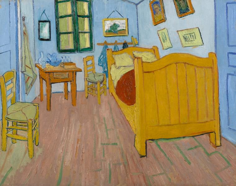 Bedroom Painting in Van Gogh Museum