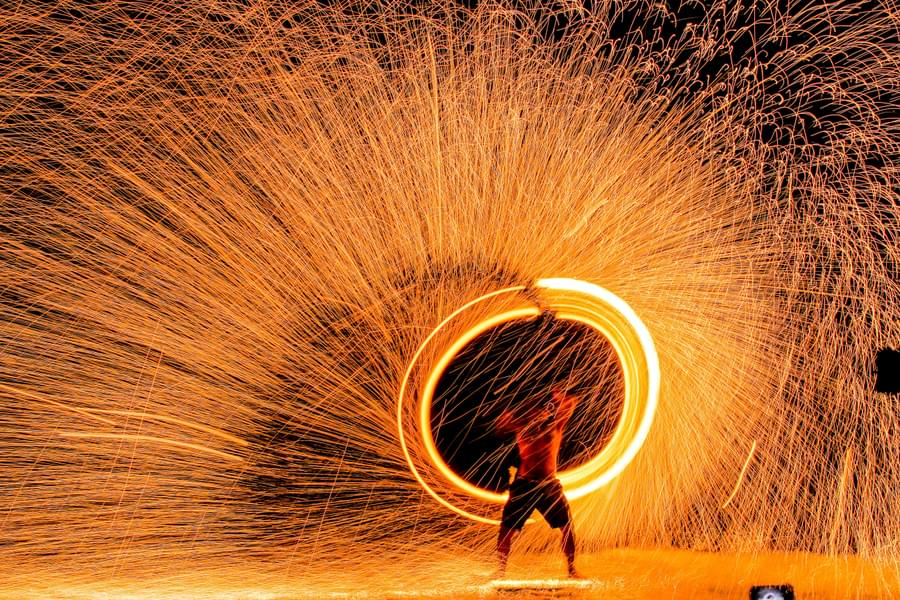 Fire Show at Ploy Talay