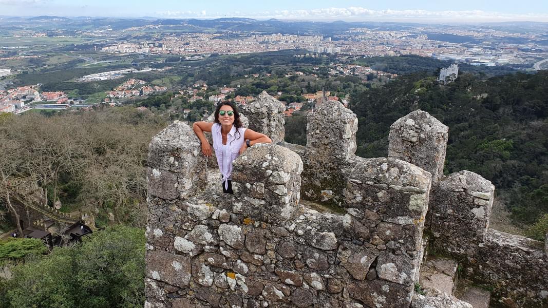 Take panoramic shots with breathtaking views of the castle