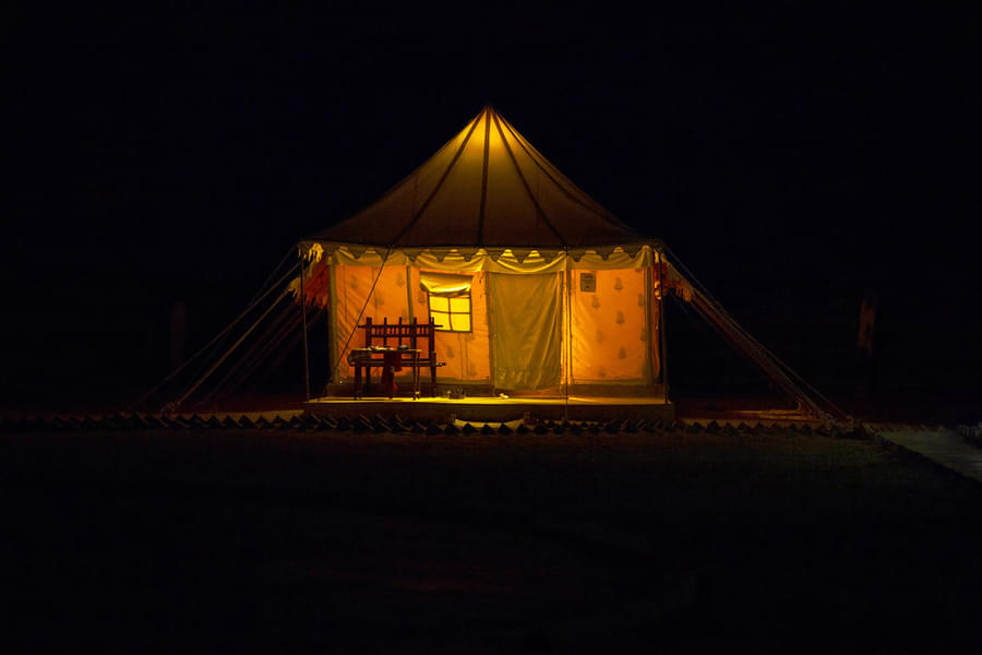Desert Camp In Jaisalmer Image