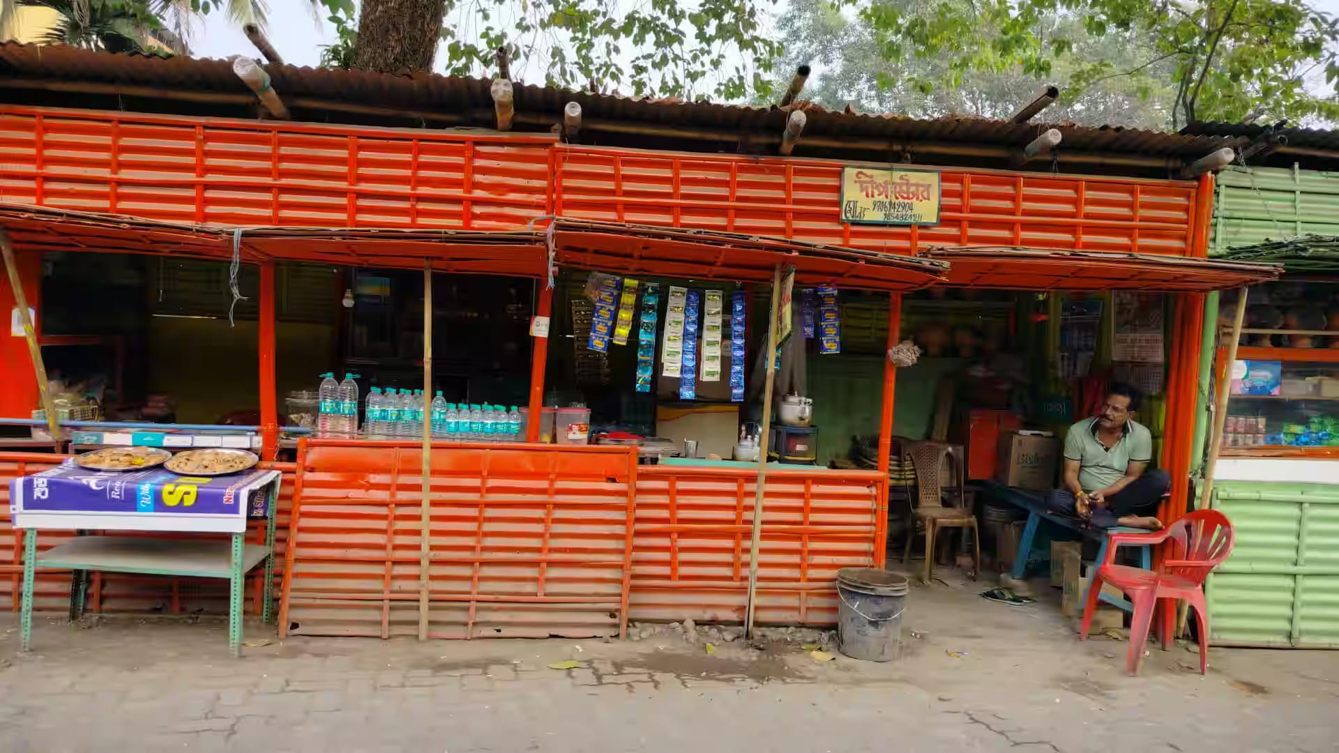Explore the Nearby Stalls