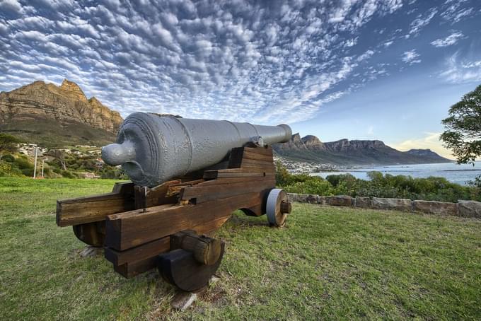 Signal Hill And The Noon Gun Cape Town