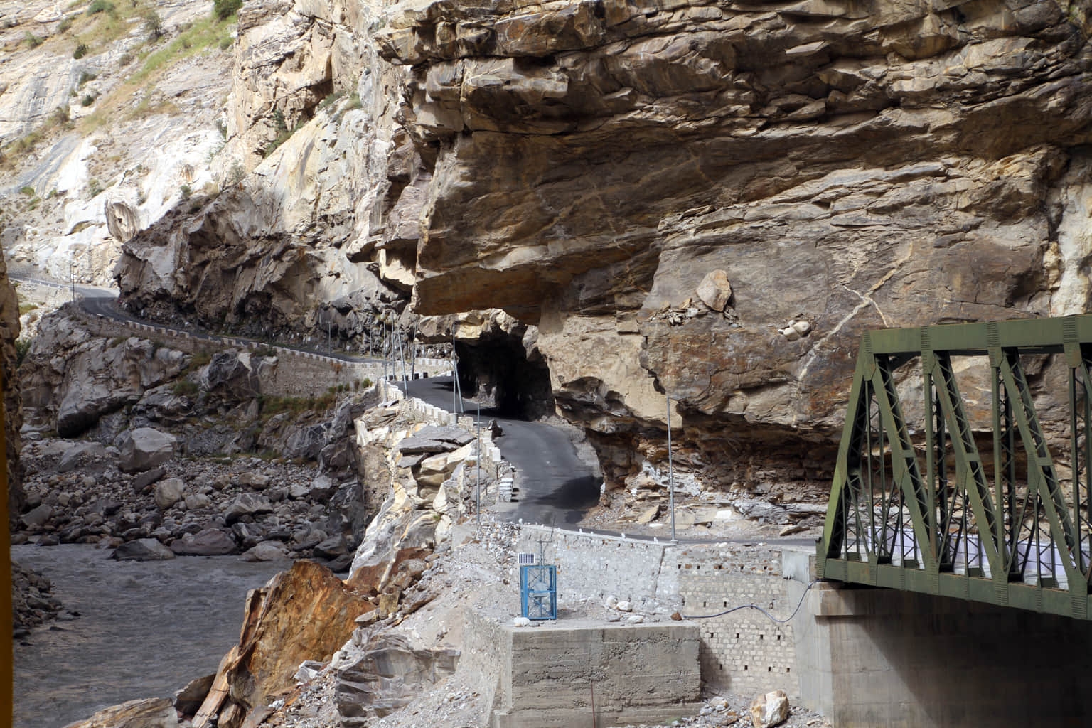 Khab Bridge Kinnaur, <em>Kinnaur</em>