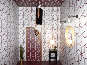 Get astonished by the Rotated Room which makes you see the world upside down