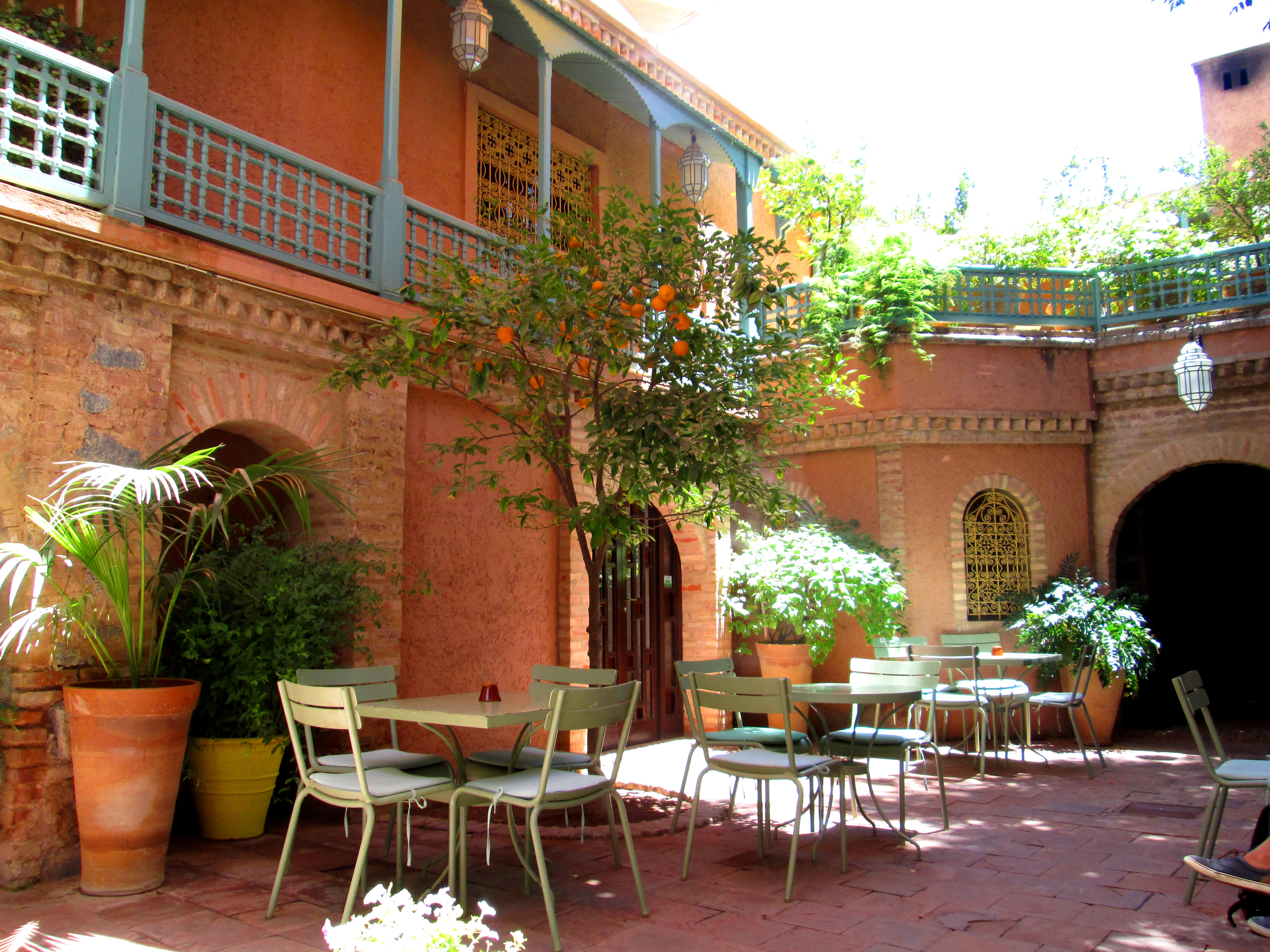 Cafe Jardin Majorelle