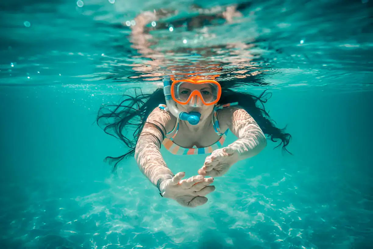 Snorkeling in Kovalam, Kerala