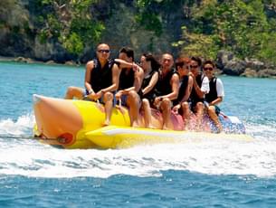 Banana Boat Ride in Bali