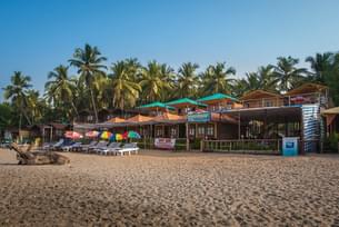 Beach View of Huts