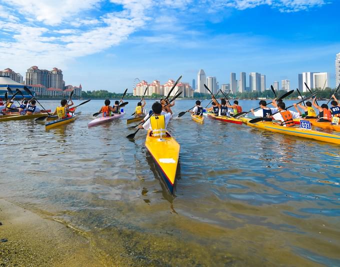 Pulau Ubin Singapore Kayaking