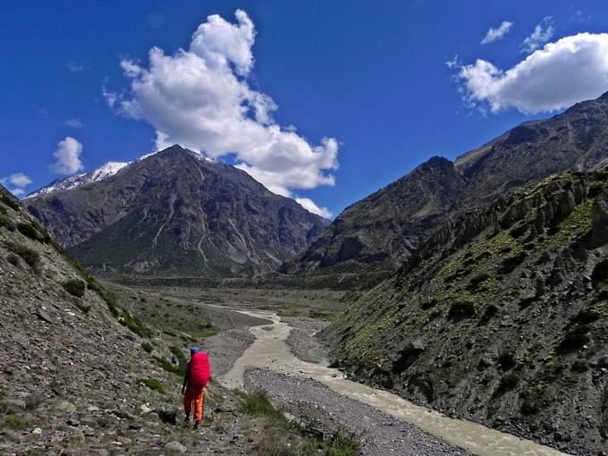 Auden's col trek