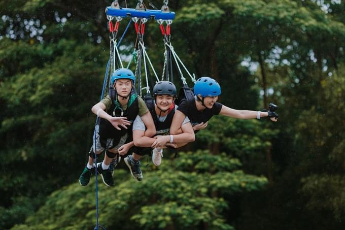 AJ Hackett Sentosa Bungy Jump + Giant Swing and Vertical Skywalk