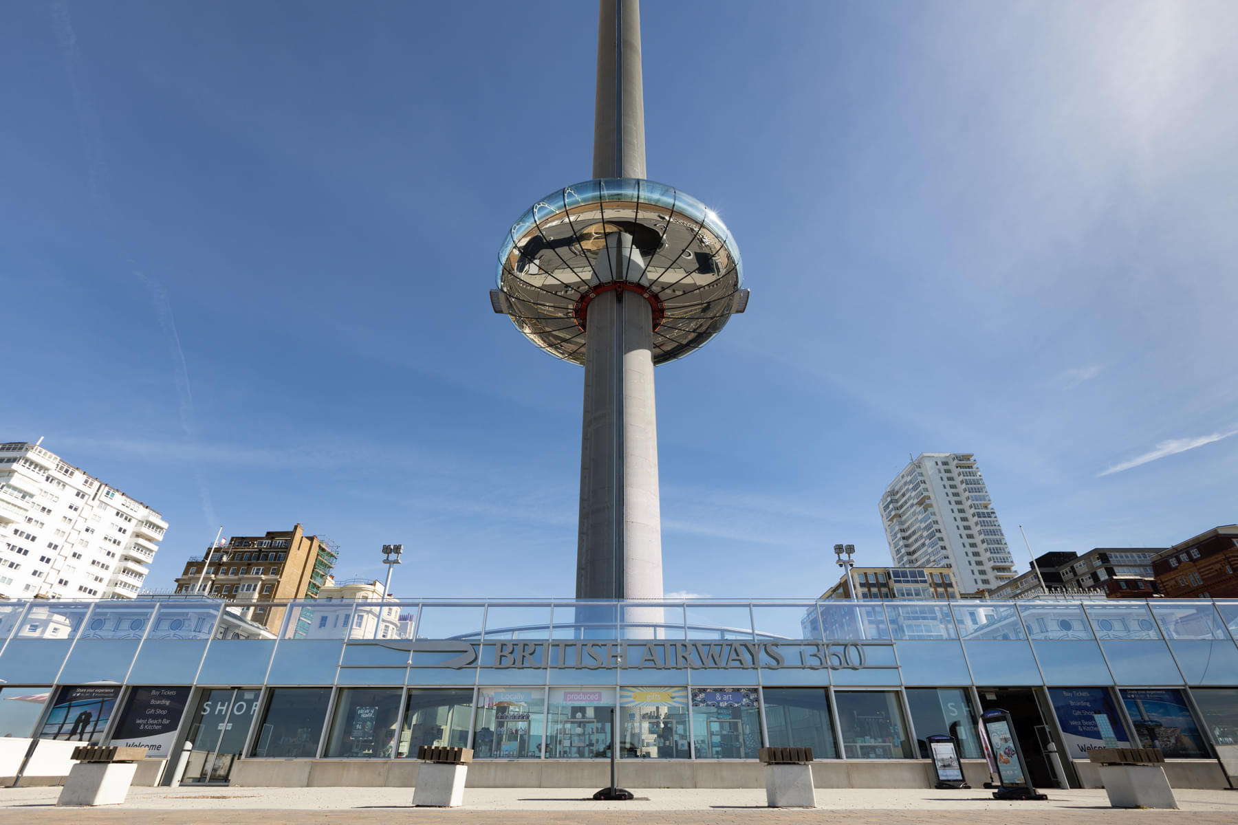 Ascend to the observation deck from where you will see the beautiful city skyline