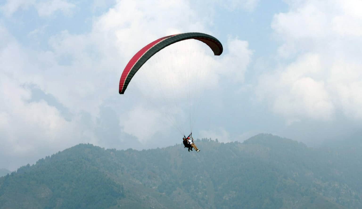 Soar high with paragliding
