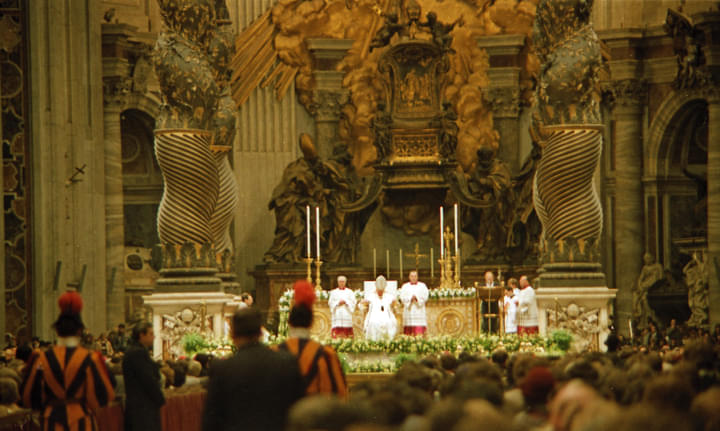 Christmas Mass in St. Peter's Basilica
