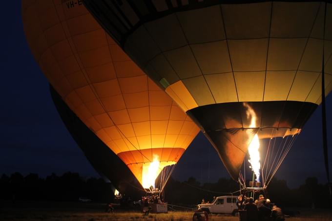 Hot air balloon Gold Coast Ride