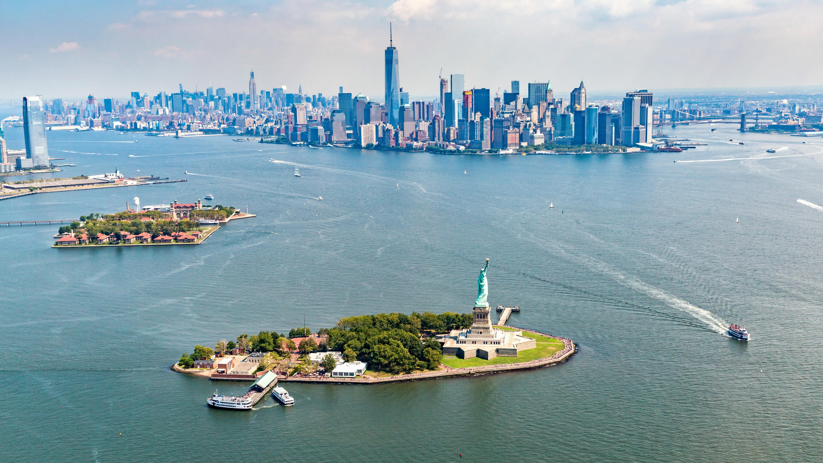 Liberty Island Overview