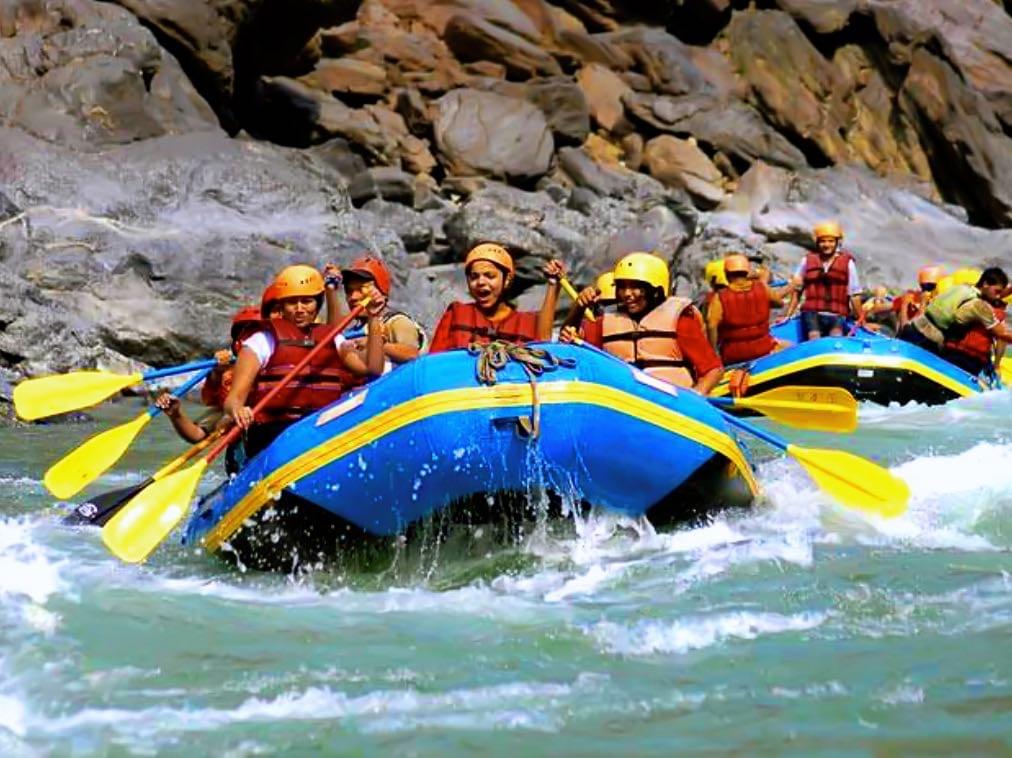 Try out River Water Rafting