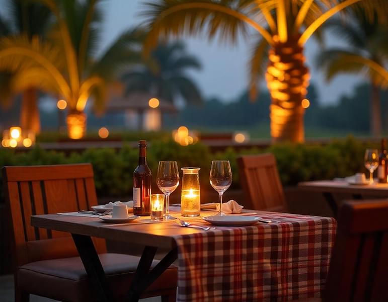 Outdoor Dining at Radisson Gurugram Image