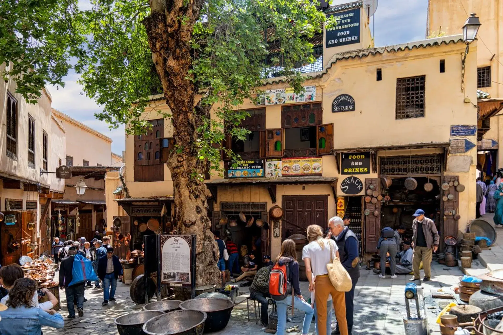 Place Seffarine, Fes Overview