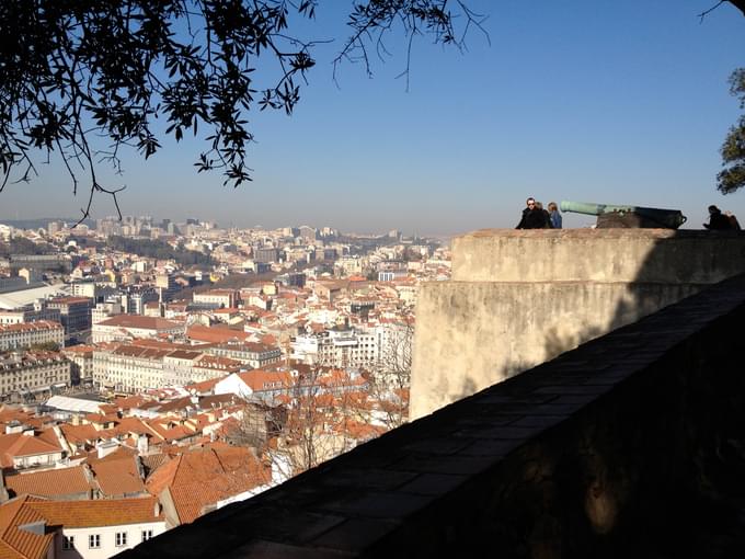 Sao Jorge castle Lisbon