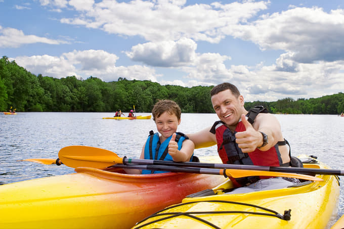 Kayaking in Chikmagalur