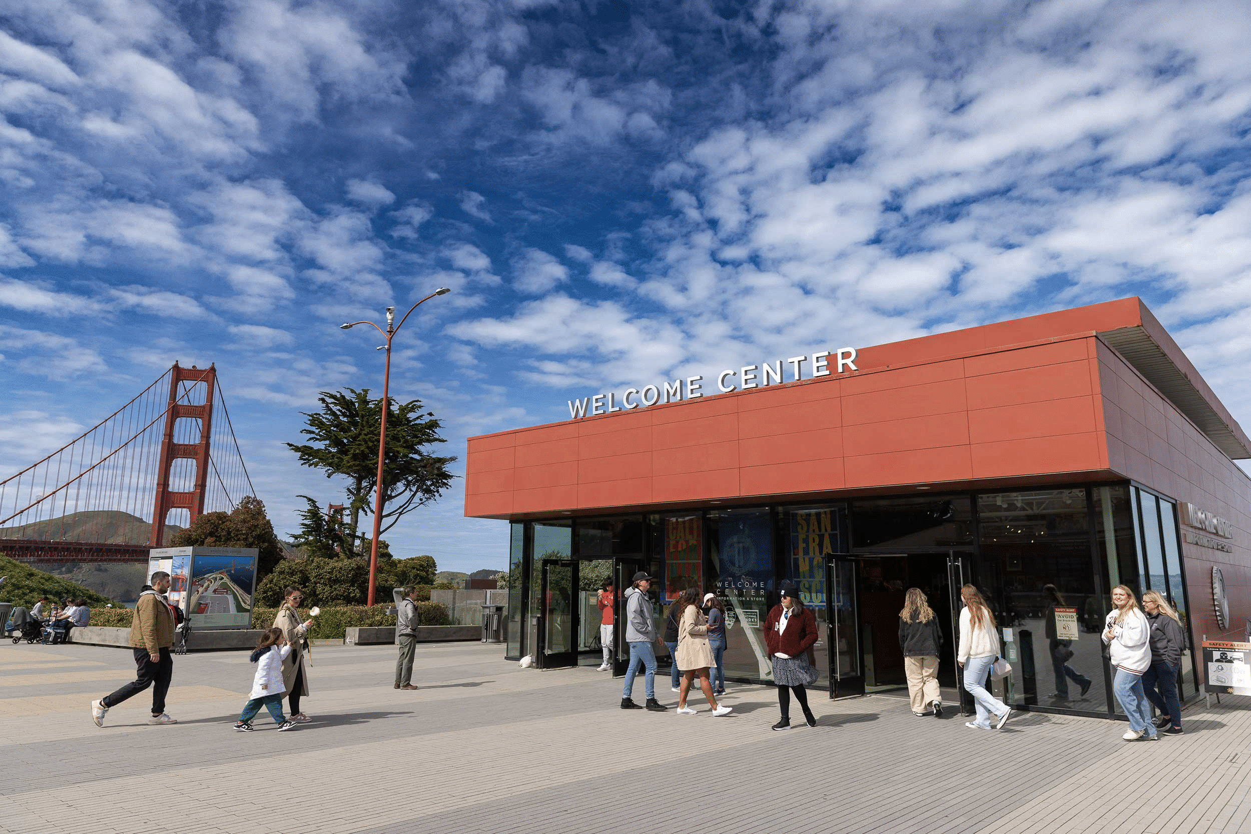 Visit the Golden Gate Bridge Welcome Center