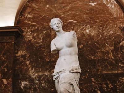 The impressive sculpture of Venus de Milo