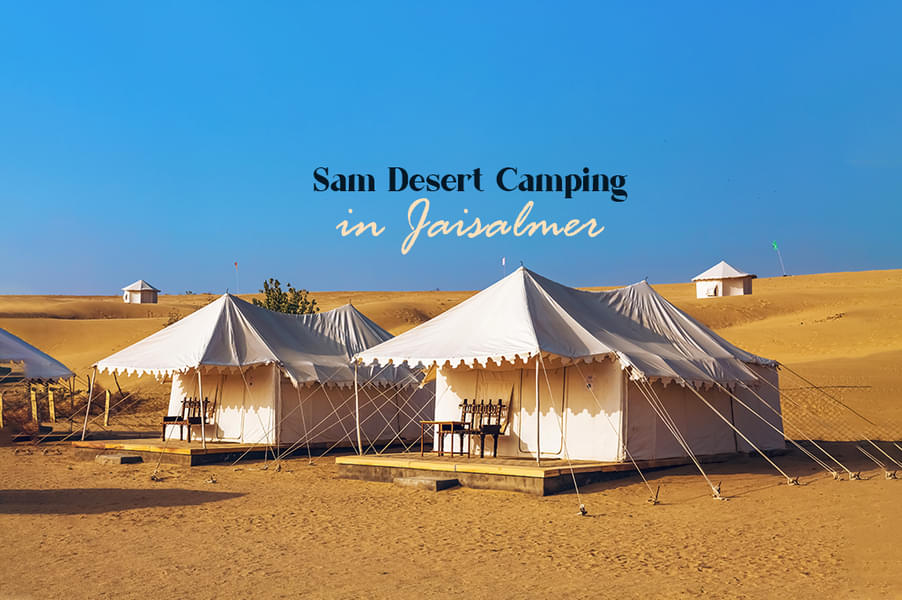 Sam Desert Camping In Jaisalmer Image
