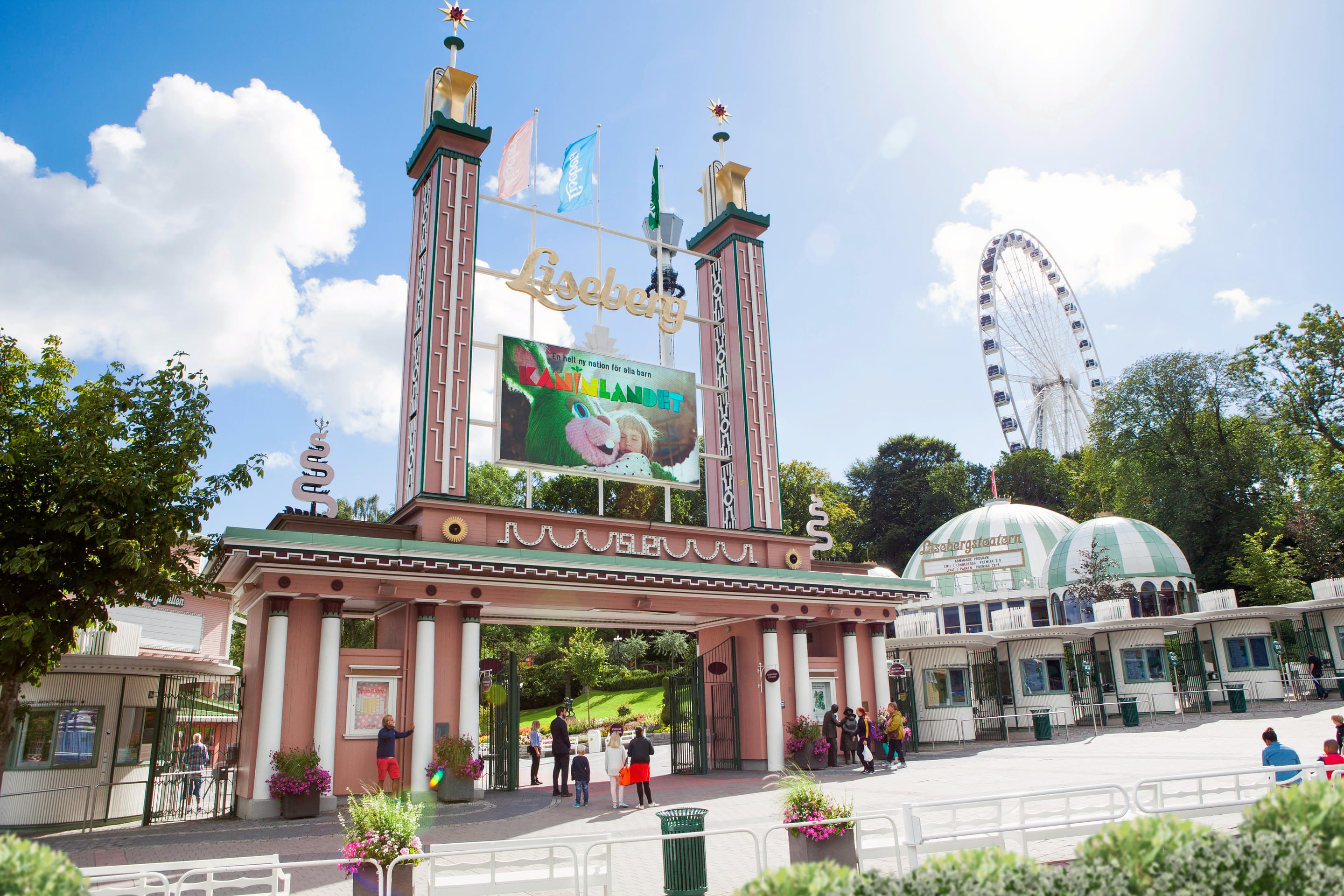 Liseberg Amusement Park Overview