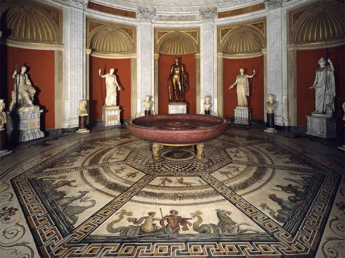 Vatican Museum At Night