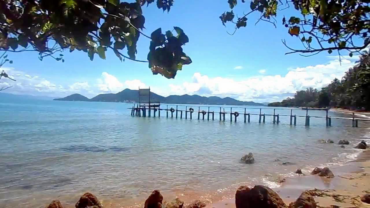 Main Beach, Koh Tonsay (Rabbit Island) Overview