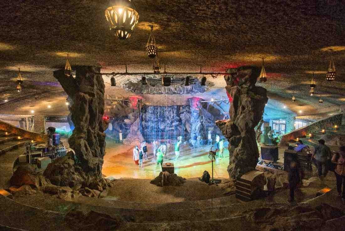 Dance Under the Waterfall Dome