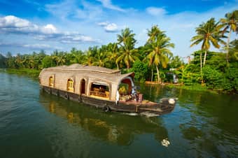 Houseboat experience in Kerala