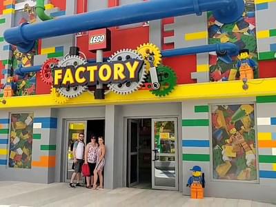 On an exciting Factory Tour, see how Lego bricks are made