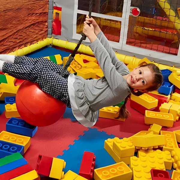 Visit the Legoland Discovery Center and explore the colorful world of Legos
