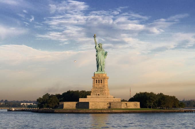 Visit the Statue of Liberty and marvel at one of the most powerful symbols of freedom
