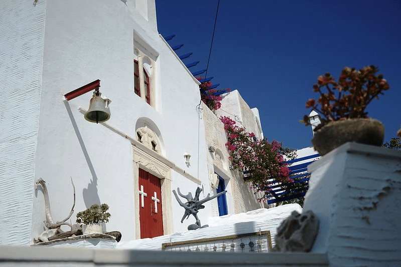 Admire the architecture of Church of Theotokos