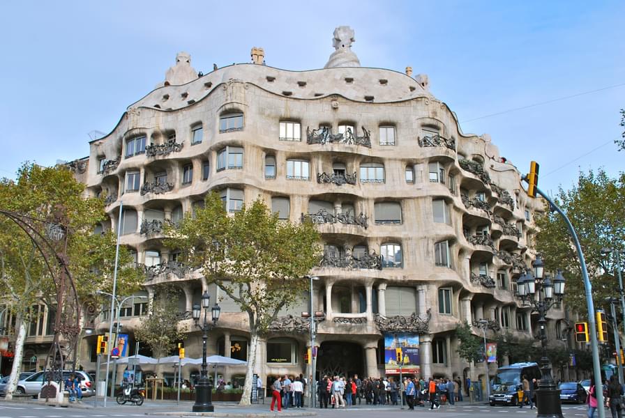 Be amazed by the architectural masterpiece by Gaudi