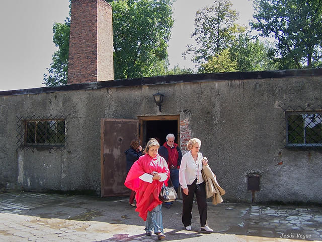 Exhibits & Displays at the Camp in Auschwitz