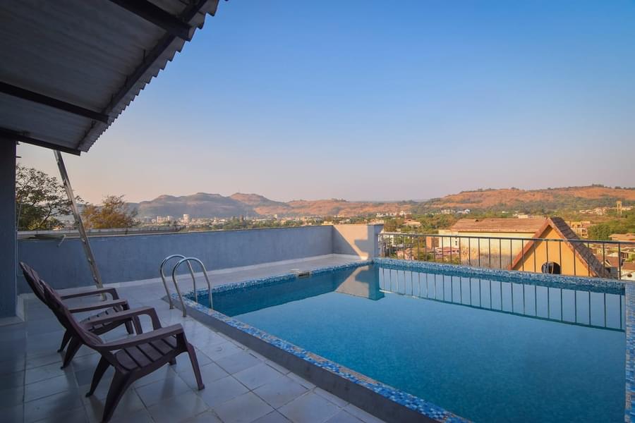 A Luxurious Bungalow With Rooftop Pool In Lonavala Image