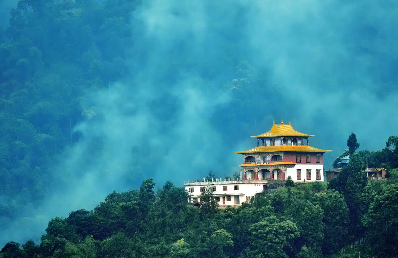 Rumtek Monastery in East Sikkim