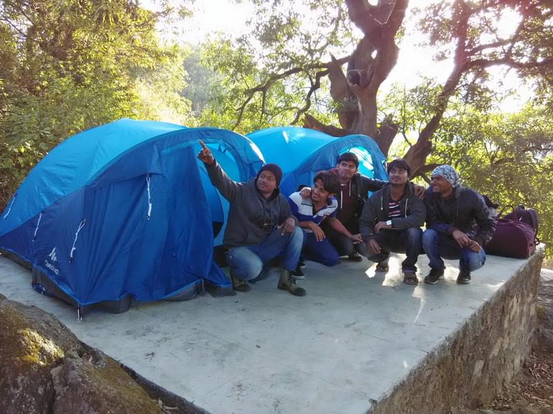 Camping At Mount Abu Image