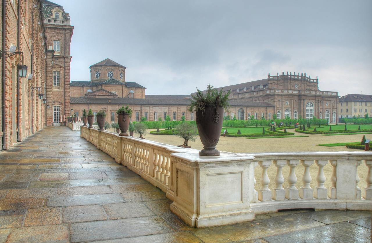 Italy, Piedmont. The Galleria Grande of the Venaria reale Wall Art